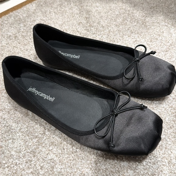 Black Jeffrey Campbell Ballet Flat - Picture 2 of 4